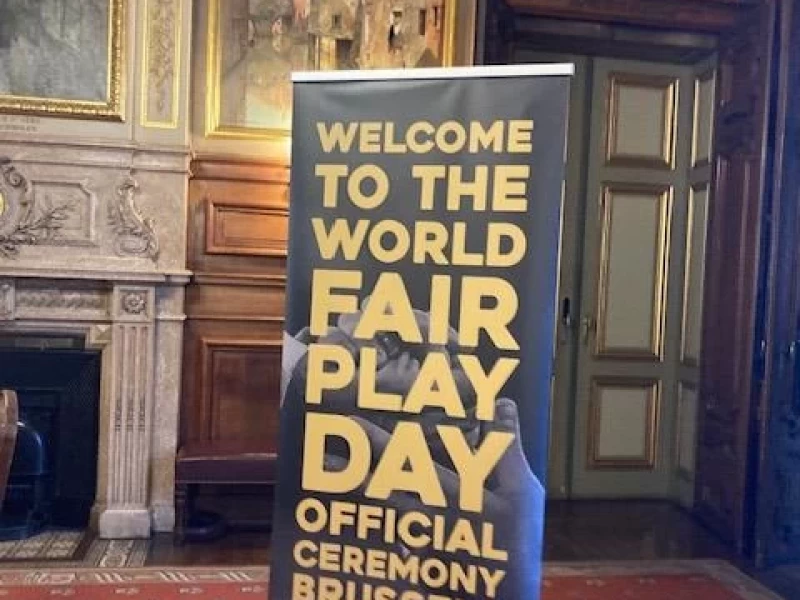 The International FairPlay Passport travels in Brussels and San Marino during the World Fair Play Day