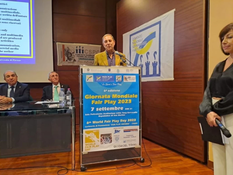 The International FairPlay Passport travels in Brussels and San Marino during the World Fair Play Day