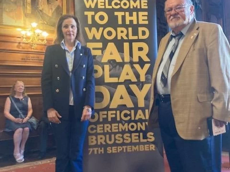 The International FairPlay Passport travels in Brussels and San Marino during the World Fair Play Day