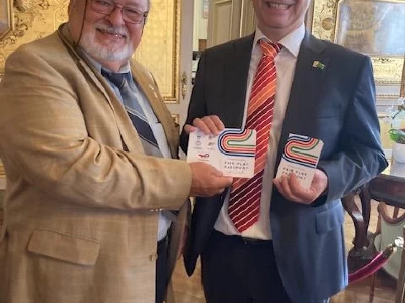 The International FairPlay Passport travels in Brussels and San Marino during the World Fair Play Day