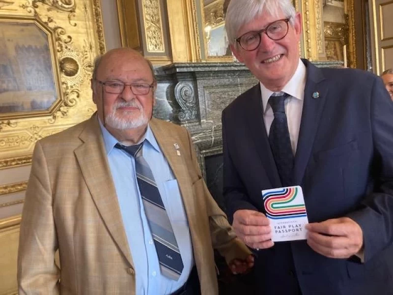 The International FairPlay Passport travels in Brussels and San Marino during the World Fair Play Day