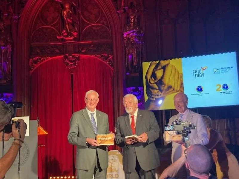 The International FairPlay Passport travels in Brussels and San Marino during the World Fair Play Day