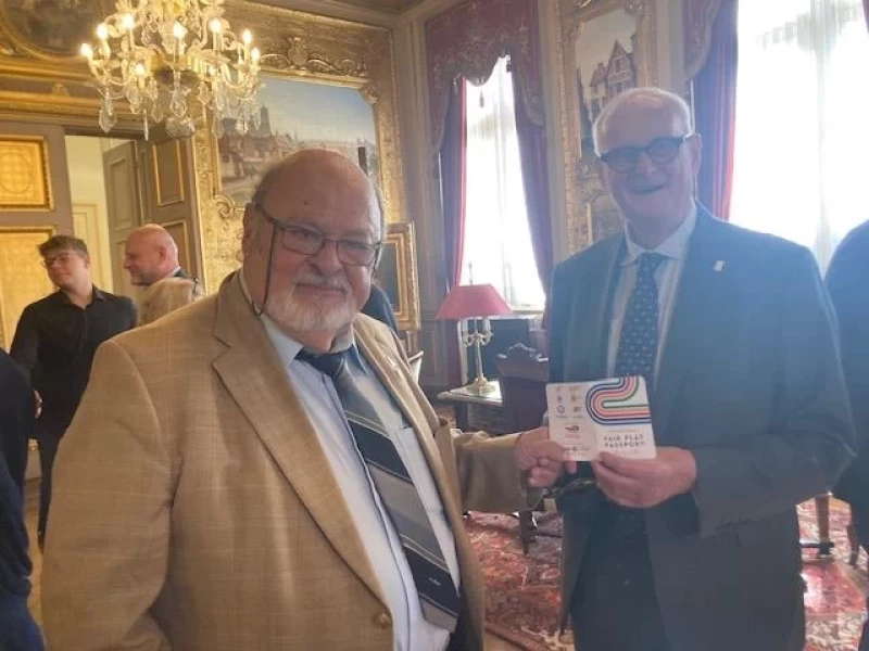 The International FairPlay Passport travels in Brussels and San Marino during the World Fair Play Day