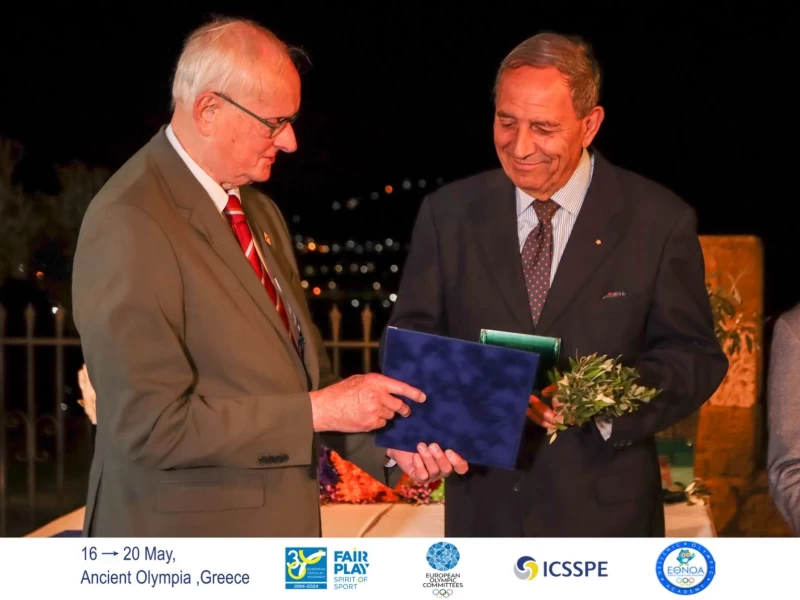 European Fair Play Plague of Merit, to Prof Gennaro Testa