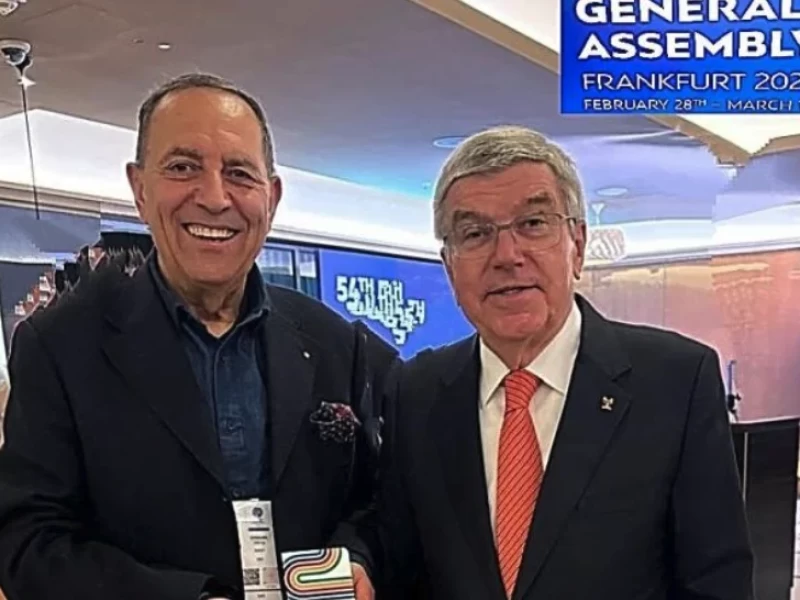 The IFPP was awarded to the IOC President, Mr Thomas Bach