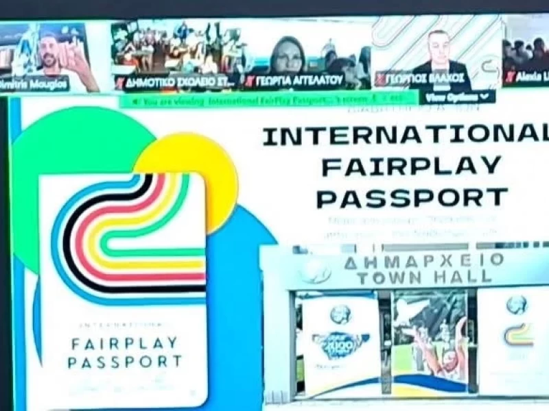 International FairPlay Passport – Municipality of Ancient Olympia and Hellenic Olympians Association to the whole world!